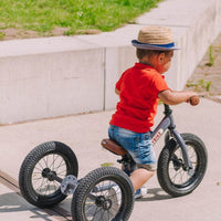 Trybike 2 in 1 Steel Balance Bike - Grey