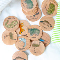 Freckled Frog Australian Animals Matching Pairs