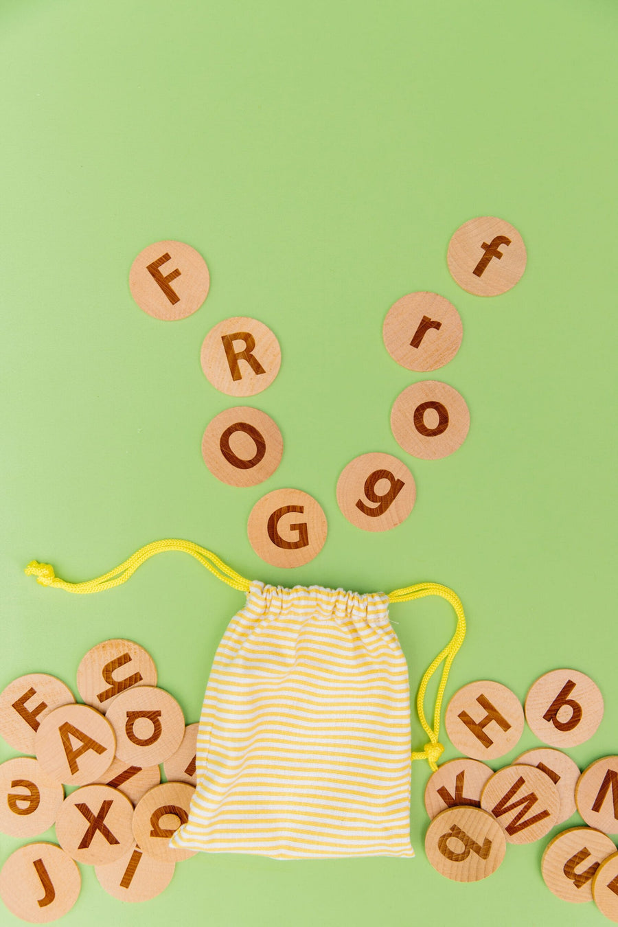 Freckled Frog Tactile Alphabet Matching Pairs