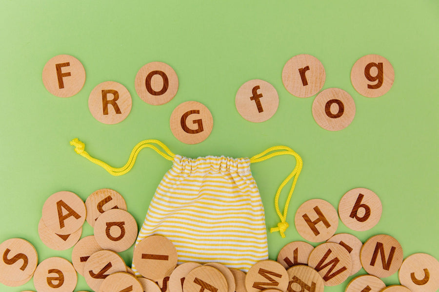 Freckled Frog Tactile Alphabet Matching Pairs