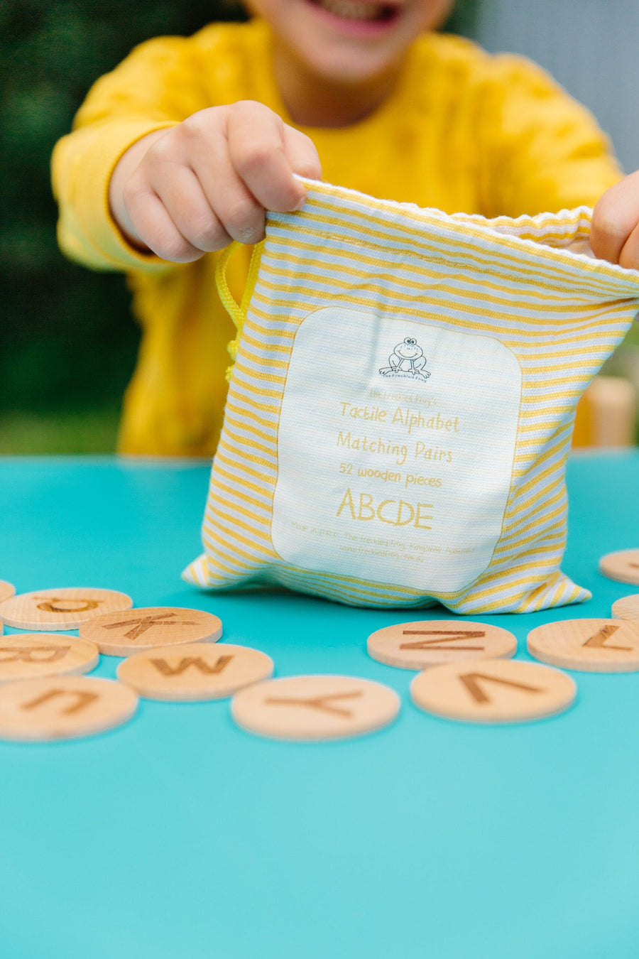 Freckled Frog Tactile Alphabet Matching Pairs
