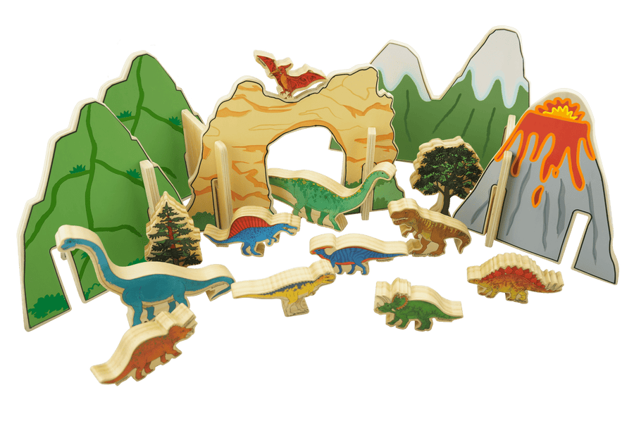 Freckled Frog The Happy Architect - Dinosaurs!