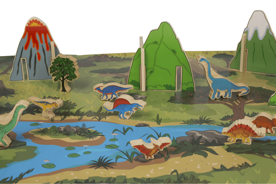 Freckled Frog The Happy Architect - Dinosaurs!