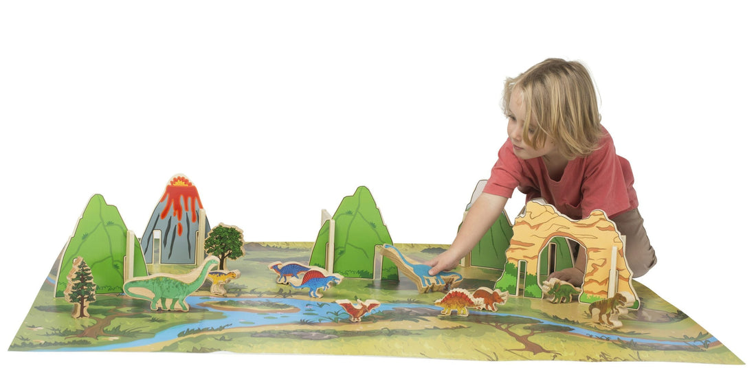 Freckled Frog The Happy Architect - Dinosaurs!