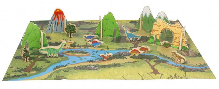 Freckled Frog The Happy Architect - Dinosaurs!