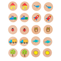 Freckled Frog Wooden Matching Pairs - The Original