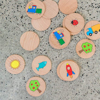 Freckled Frog Wooden Matching Pairs - The Original