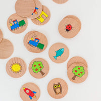 Freckled Frog Wooden Matching Pairs - The Original