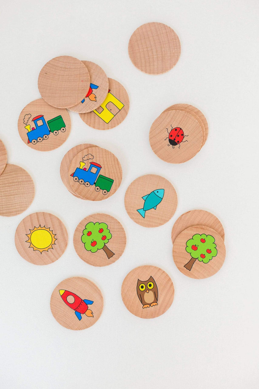 Freckled Frog Wooden Matching Pairs - The Original