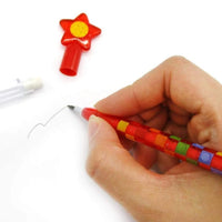 Tiny Mills - Building Blocks Brick Multi Point Pencils (24pcs)