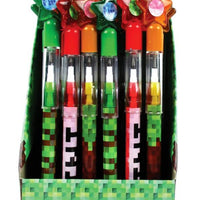 Tiny Mills - Pixels Mine Crafter Themed Multi Point Pencils (24pcs)
