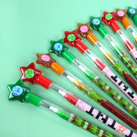 Tiny Mills - Pixels Mine Crafter Themed Multi Point Pencils (24pcs)