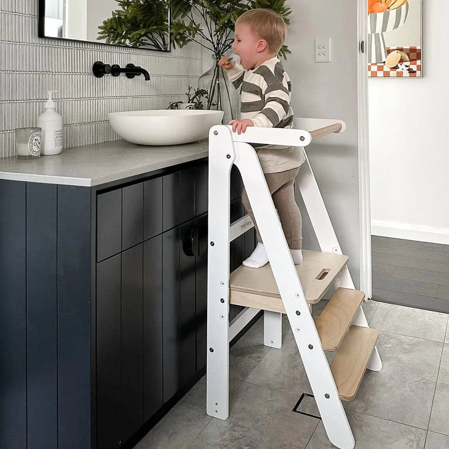 The Full Mini Chef: Toypark Folding Learning Tower set