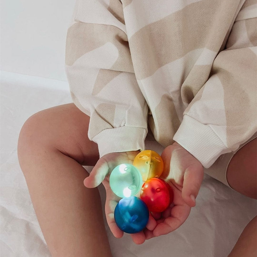 Toypark Rainbow LED Balls Set of 4