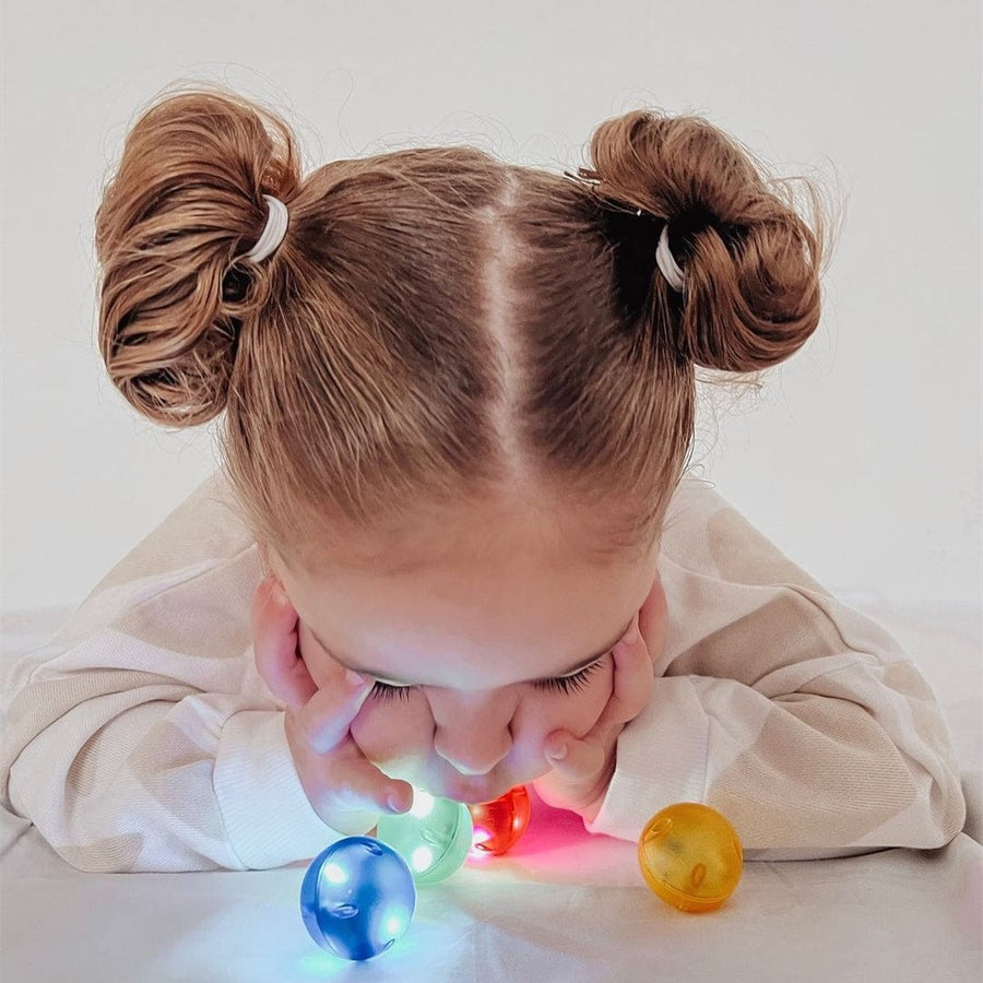 Toypark Rainbow LED Balls Set of 4