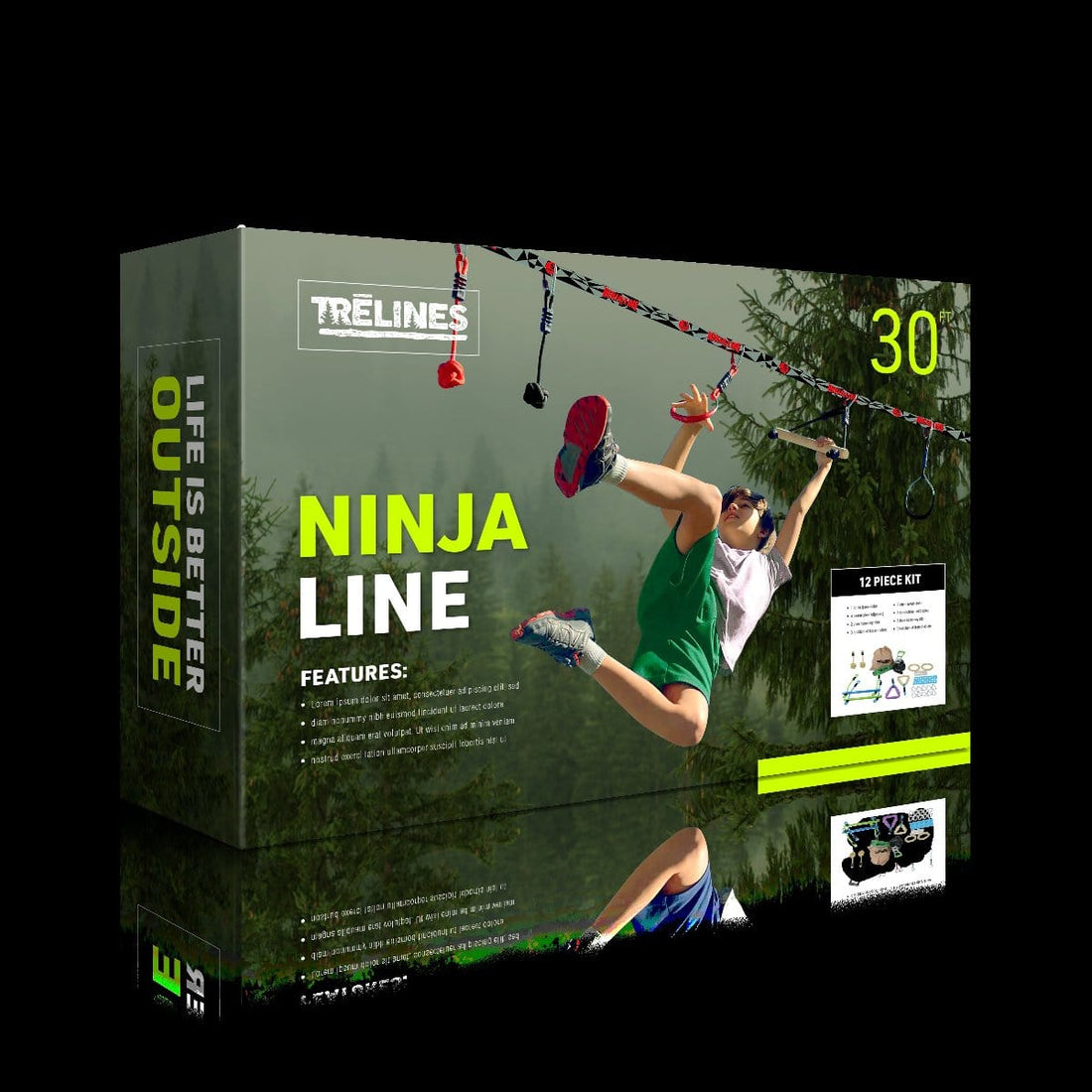 Trelines Ninja Adventure Kit 11m