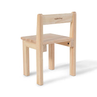 My Duckling New Stackable Study Chair - Rubberwood