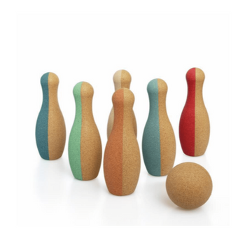 Korko Little Skittles -Bowling Set -6 pins and Ball