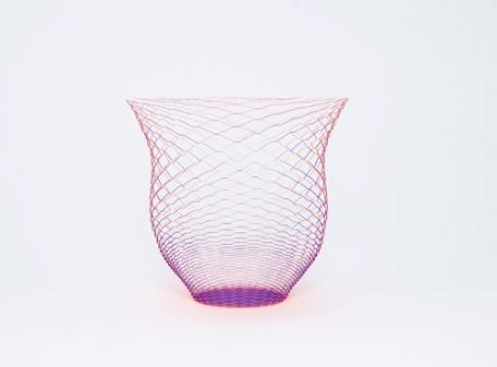Torafu Architects  Air Vase-Orange/Purple