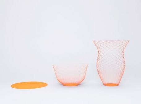 Torafu Architects  Air Vase-Orange/Purple