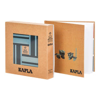 Kapla Book and Colours - Light Blue/Dark Blue