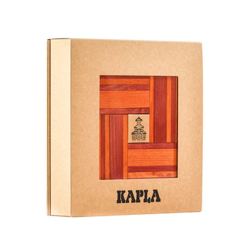 Kapla Books and Colours - Red/Orange