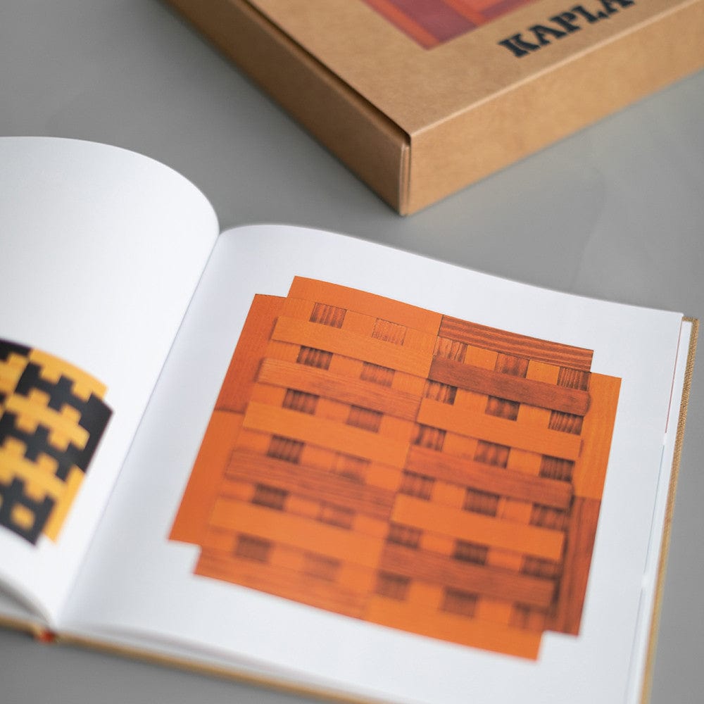 Kapla Books and Colours - Red/Orange