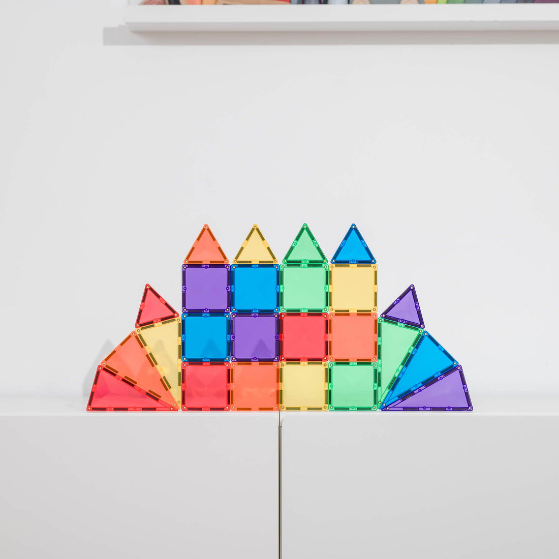 Connetix Tiles Rainbow 24 Piece Mini Pack