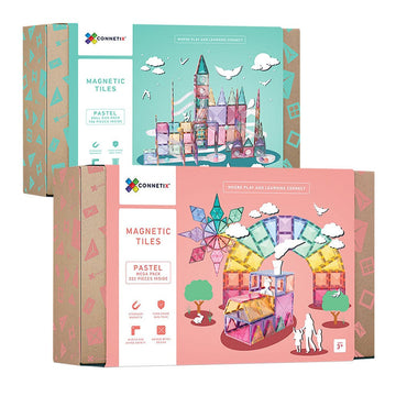 Connetix Tiles Pastel Ball Run Mega Bundle