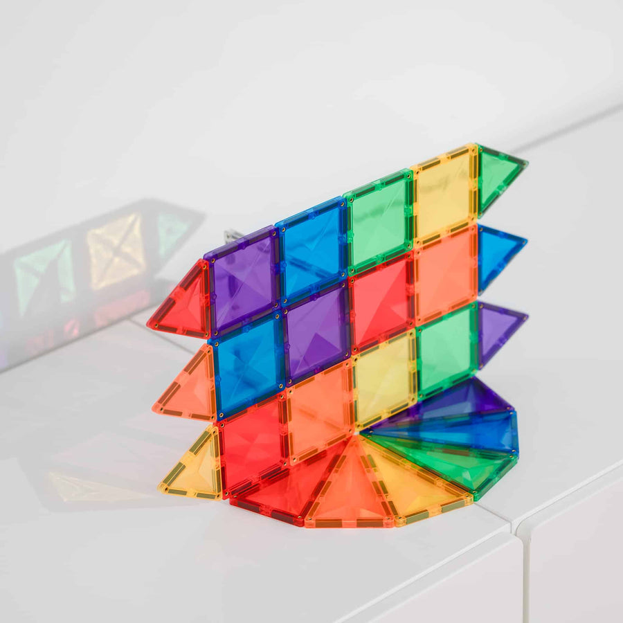 Connetix Tiles Rainbow 24 Piece Mini Pack