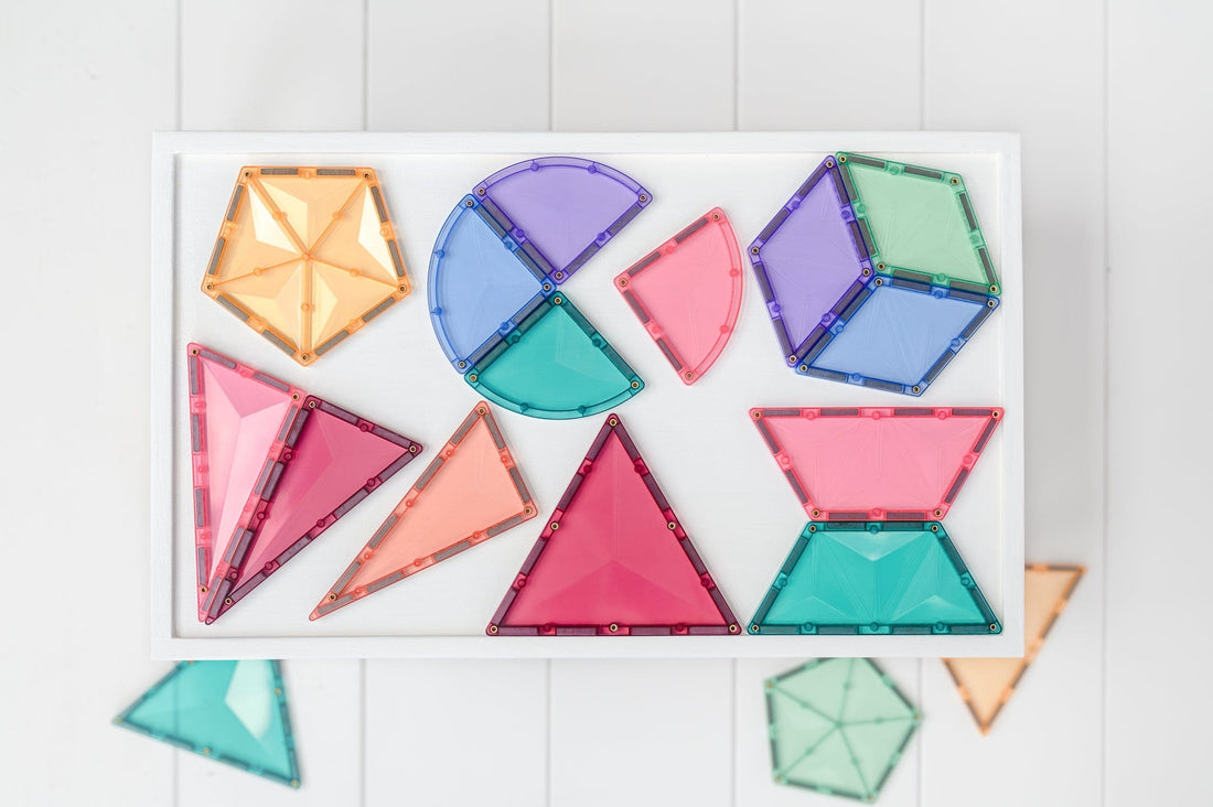 Connetix Tiles Pastel Shape Expansion Pack 48 Piece