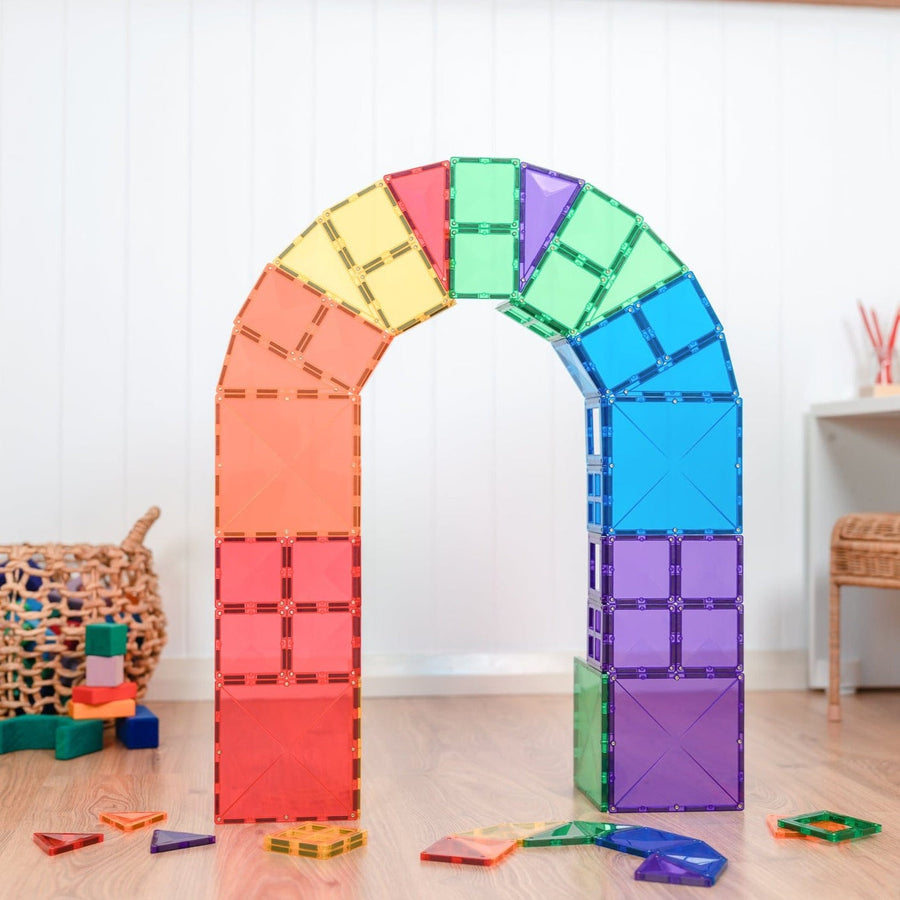 Connetix Tiles Rainbow Starter Pack 60 Piece