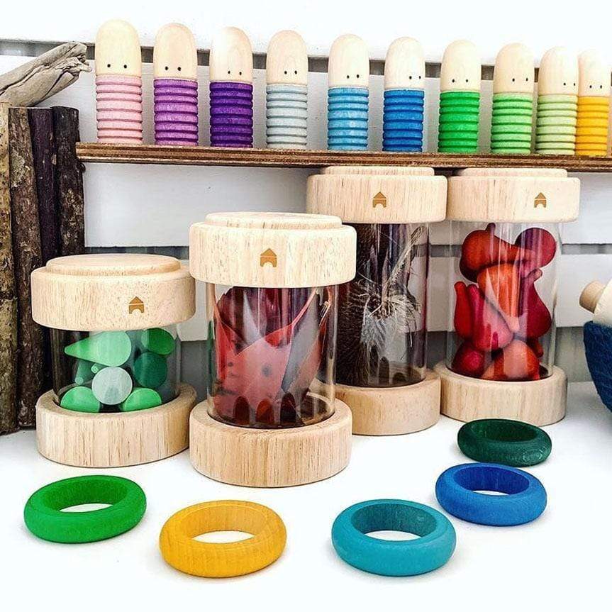 Guidecraft Treasure Tubes – Clear