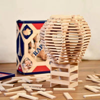 KAPLA Blocks Building Planks - 200 Natural Set