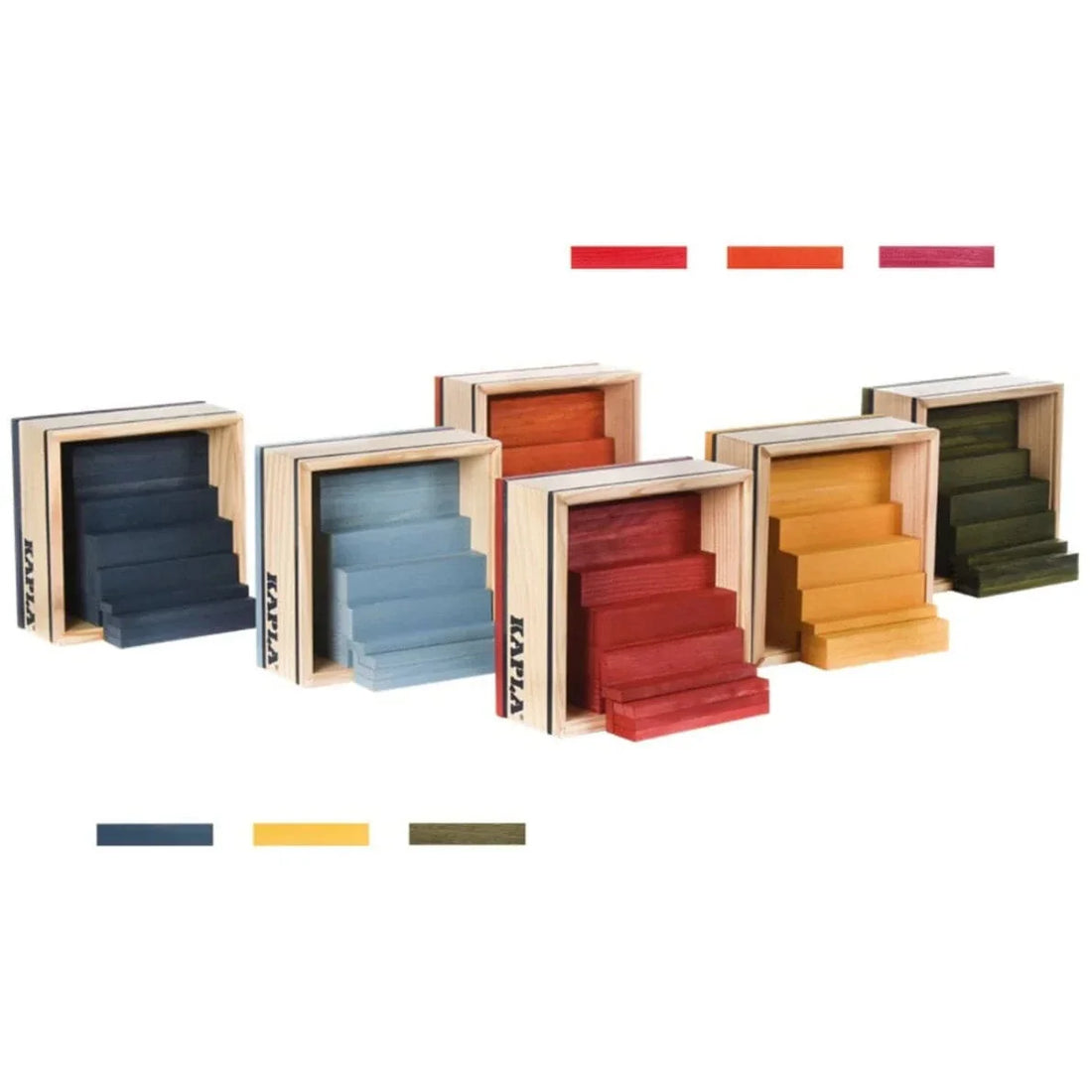 Kapla 40 Square Colours