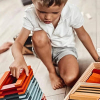 KAPLA Blocks Building Planks - 100 Octocolour Set