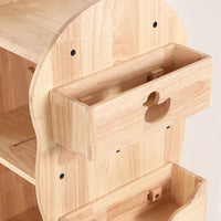 My Duckling Revolving Solid Wood Bookcase