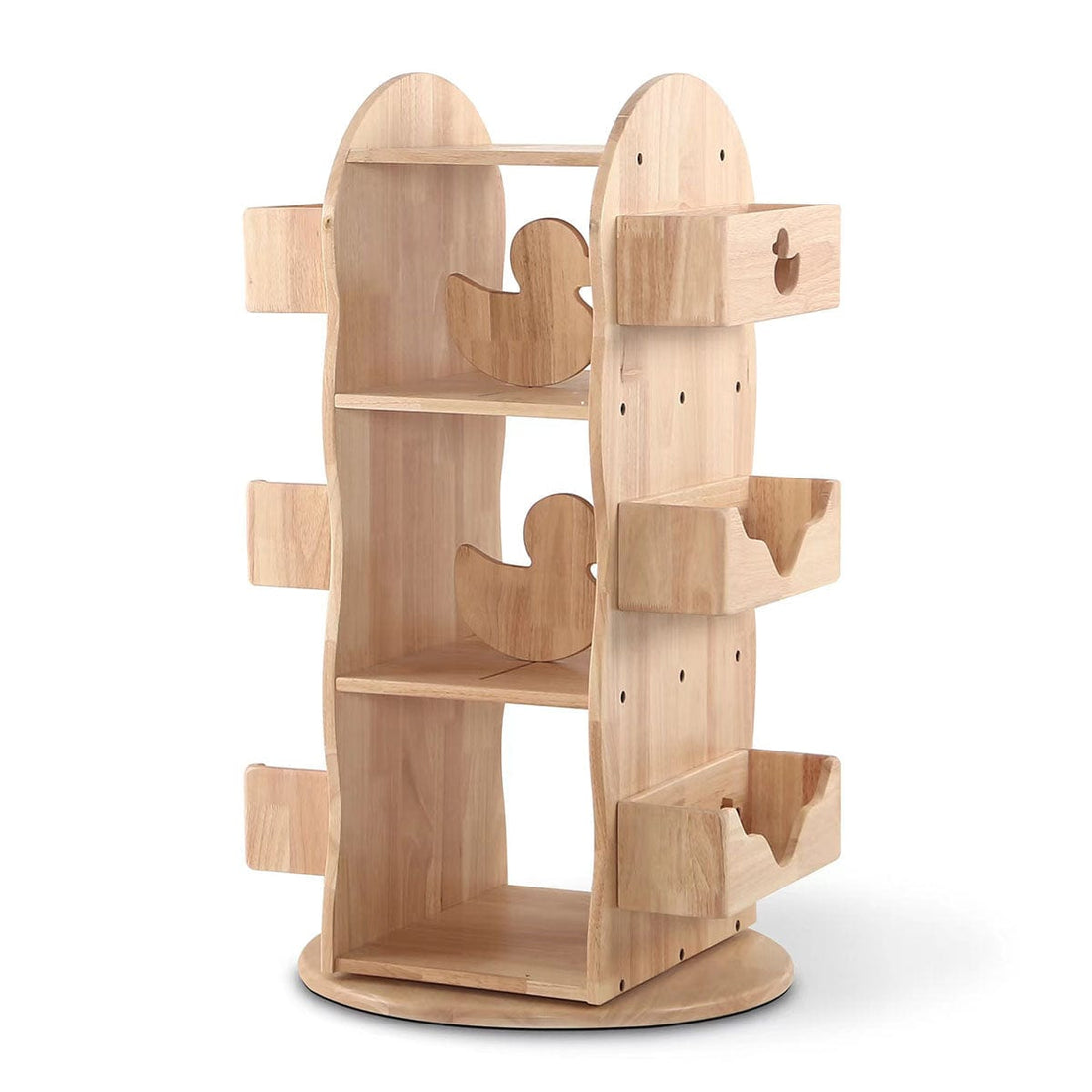 My Duckling Revolving Solid Wood Bookcase