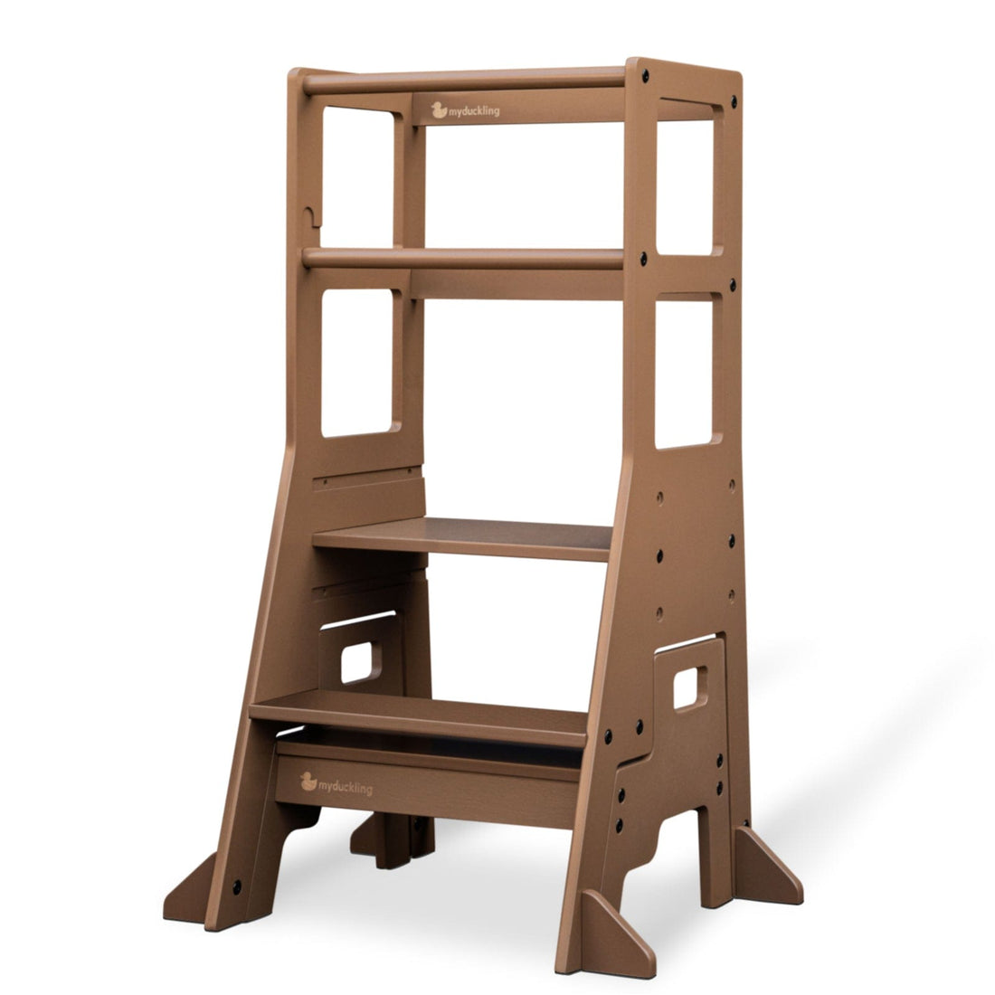 My Duckling Adjustable Learning Tower with Stool –Walnut