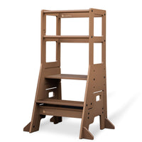 My Duckling Adjustable Learning Tower with Stool –Walnut
