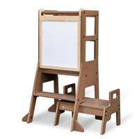 My Duckling Adjustable Learning Tower with Stool –Walnut