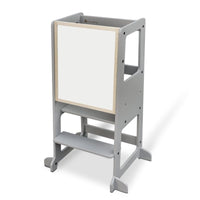 My Duckling Adjustable Learning Tower 2 in 1 –Grey