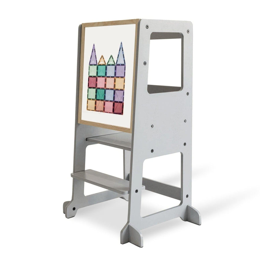 My Duckling Adjustable Learning Tower 2 in 1 –Grey