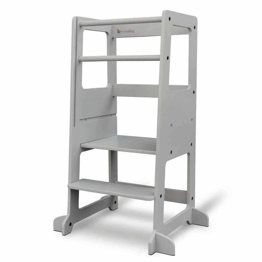 My Duckling Adjustable Learning Tower 2 in 1 –Grey