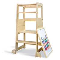 My Duckling Adjustable Learning Tower 2 in 1 –Natural (Mid August Pre-Order)