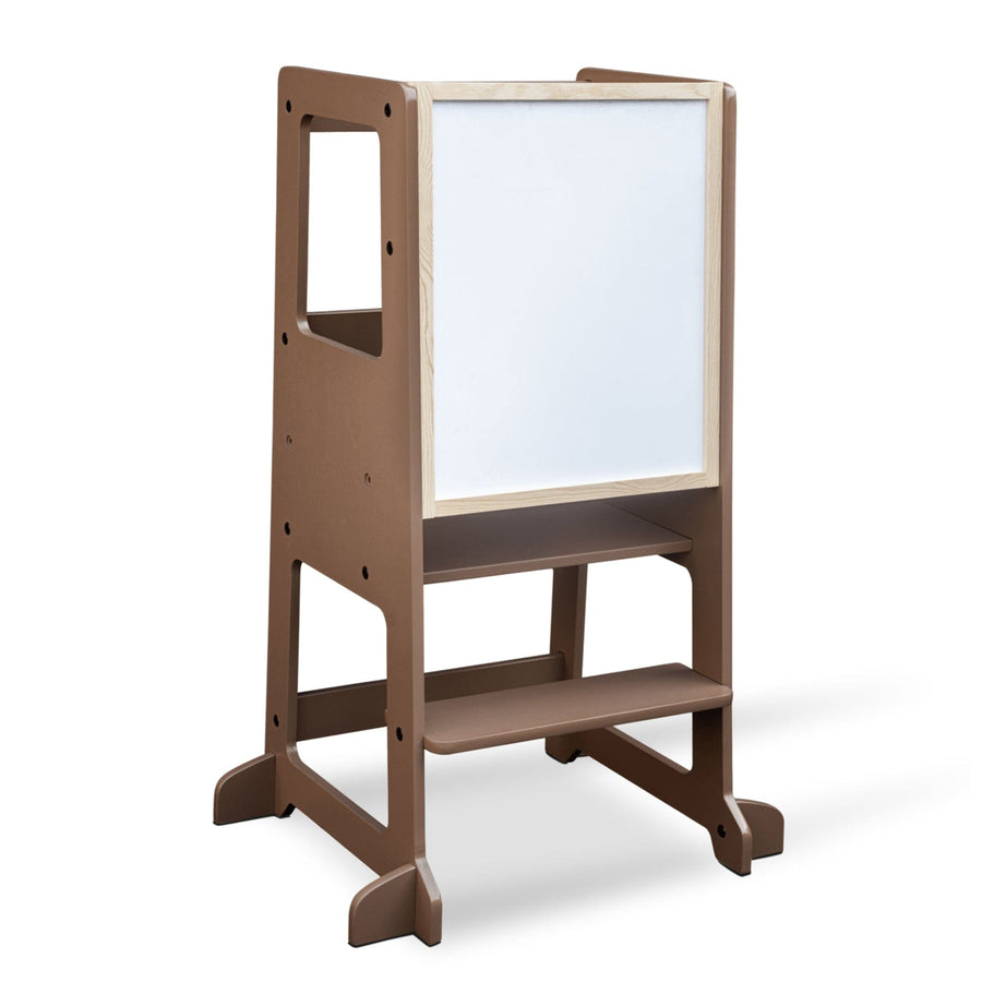 My Duckling Adjustable Learning Tower 2 in 1 –Walnut