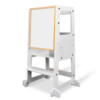 My Duckling Adjustable Learning Tower 2 in 1 –White