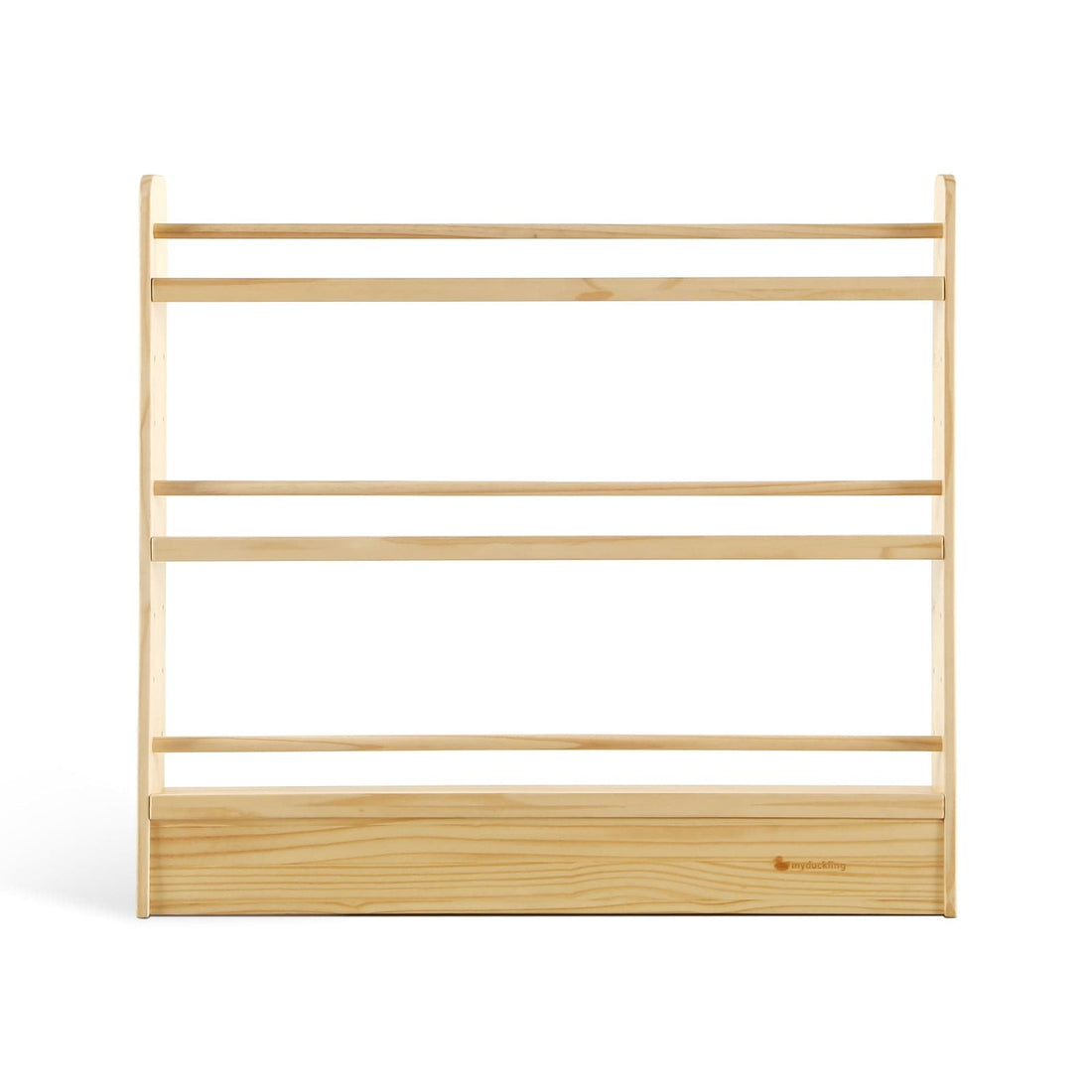 My Duckling NALA 3 Tier Adjustable Solid Wood Bookshelf