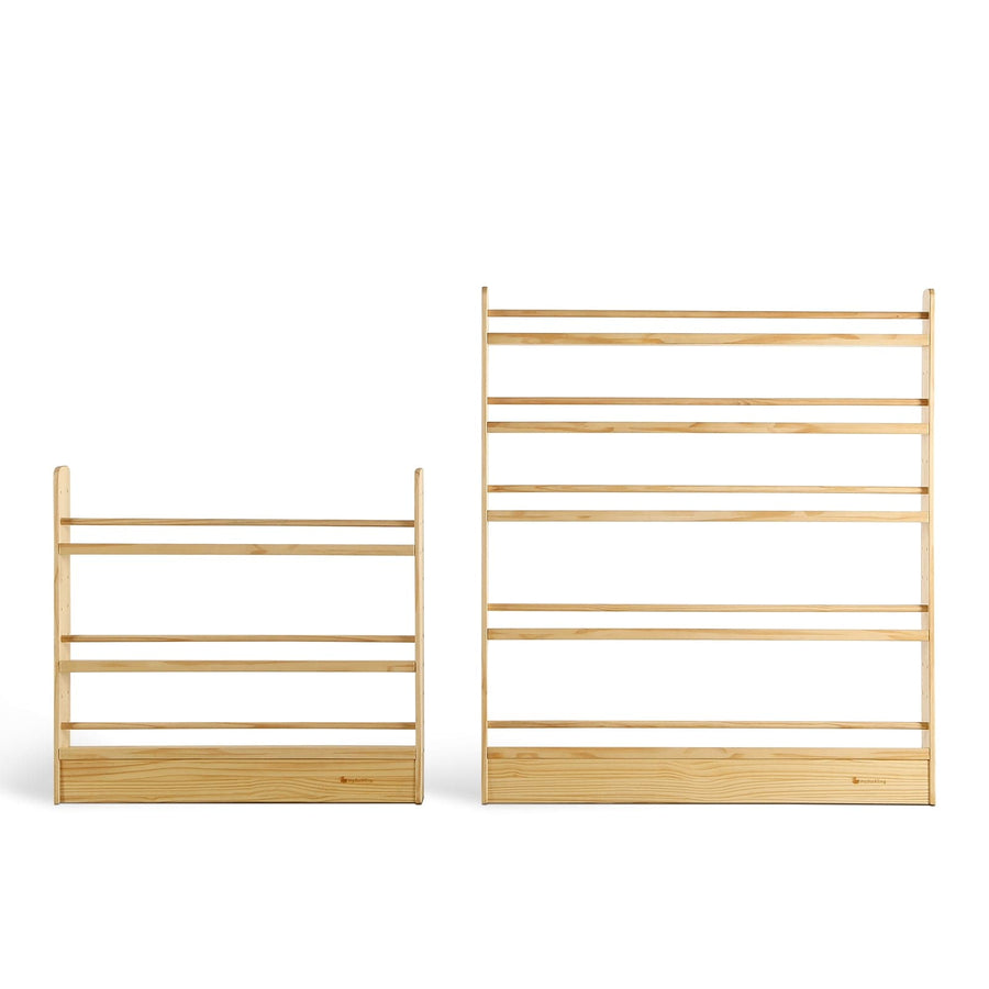 My Duckling NALA 5 Tier Adjustable Solid Wood Bookshelf