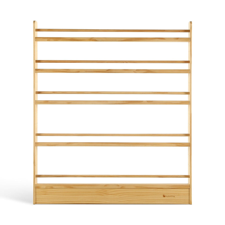 My Duckling NALA 5 Tier Adjustable Solid Wood Bookshelf
